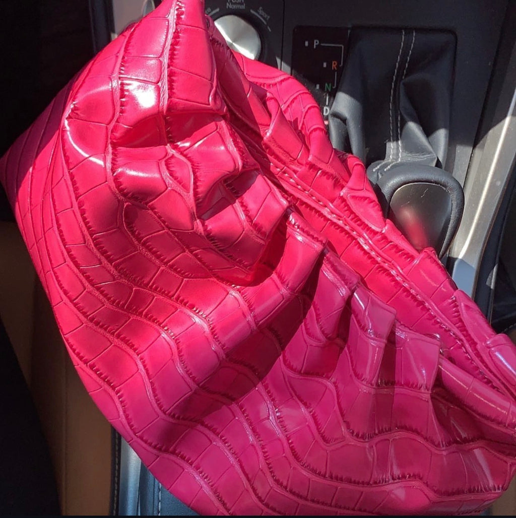 Fuchsia Allure Pouch