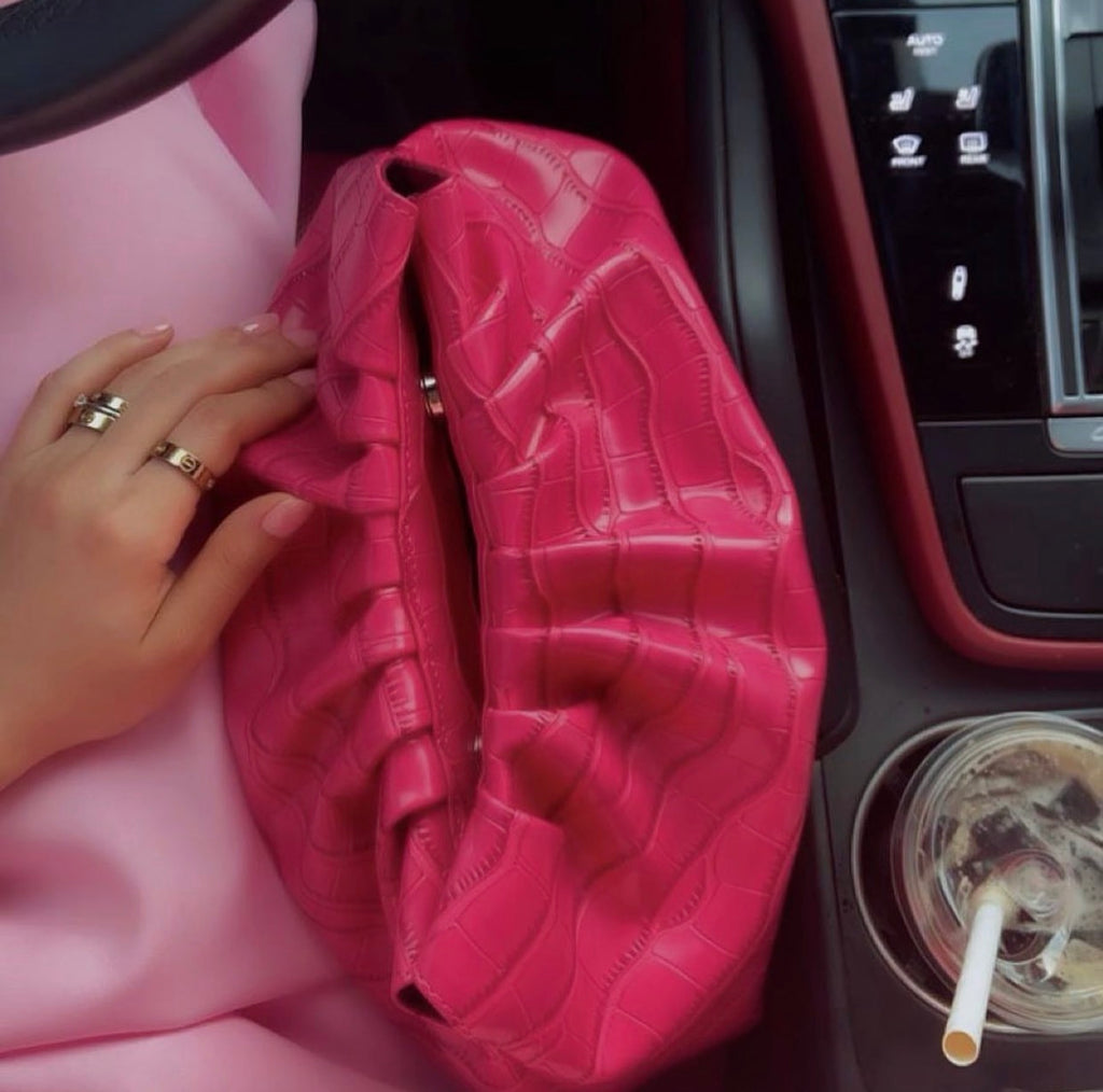 Fuchsia Allure Pouch