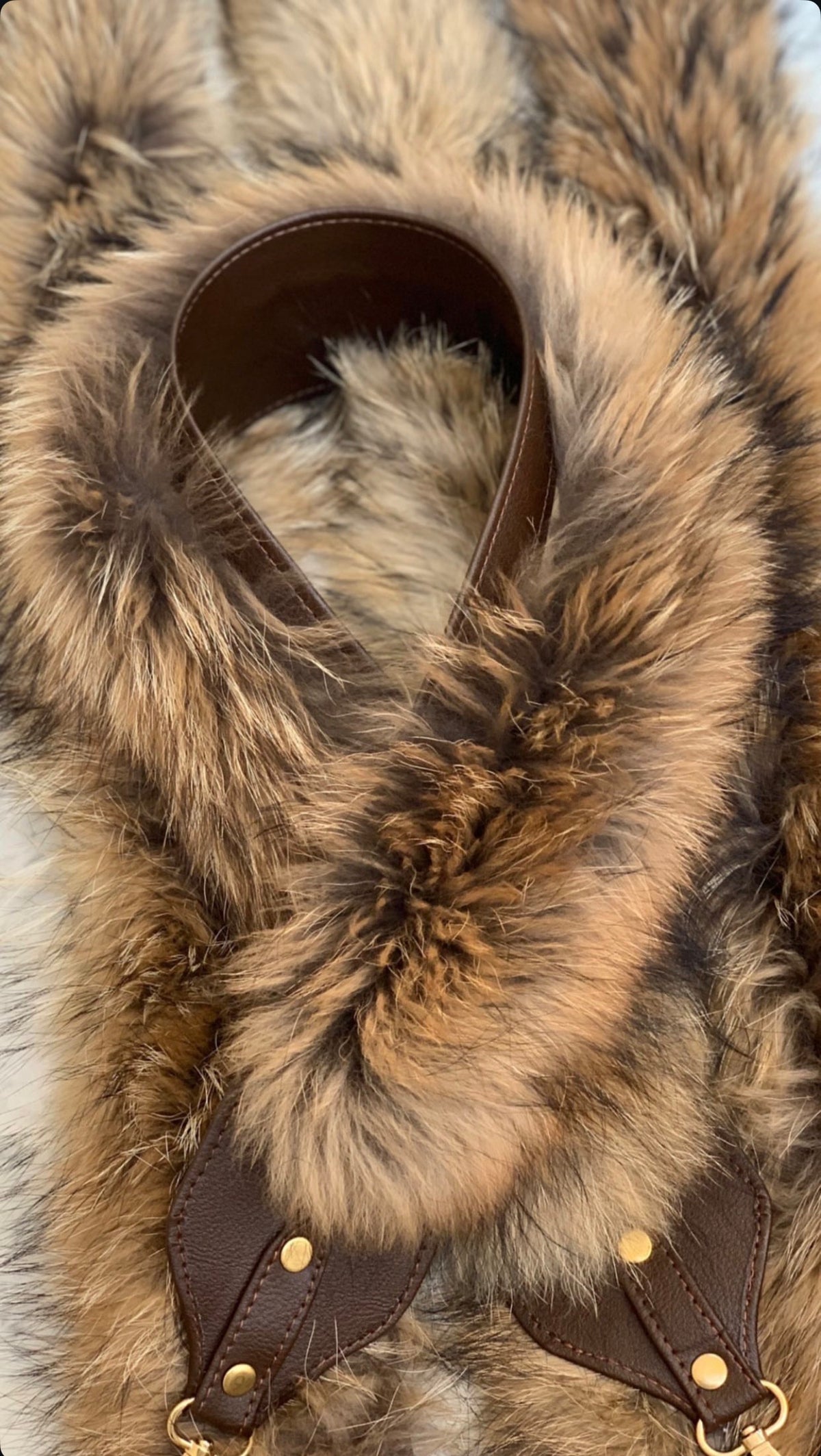 Fur Bag Strap