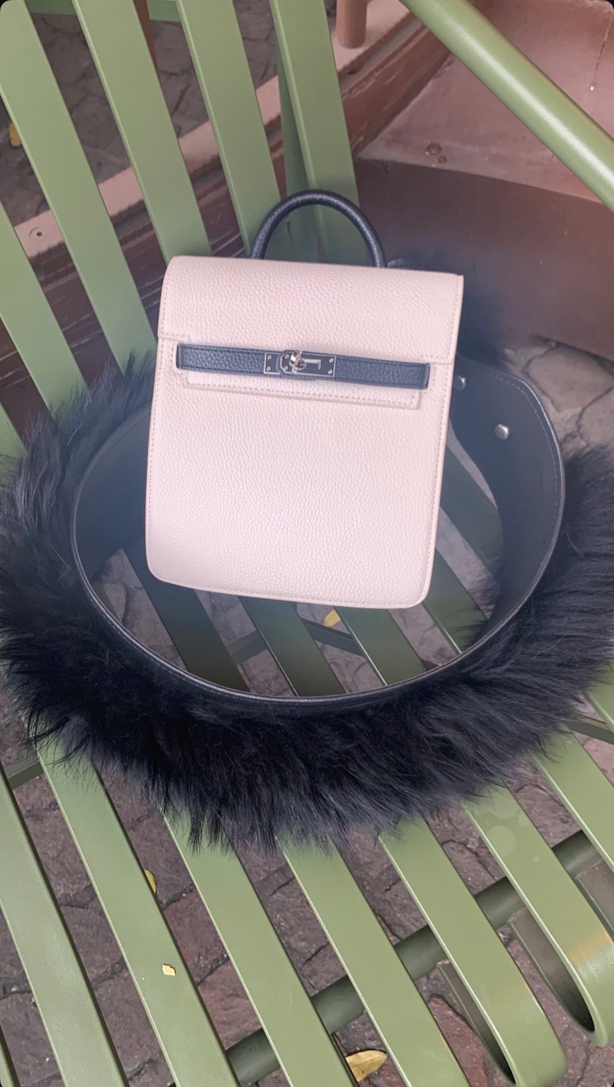 Fur Bag Strap