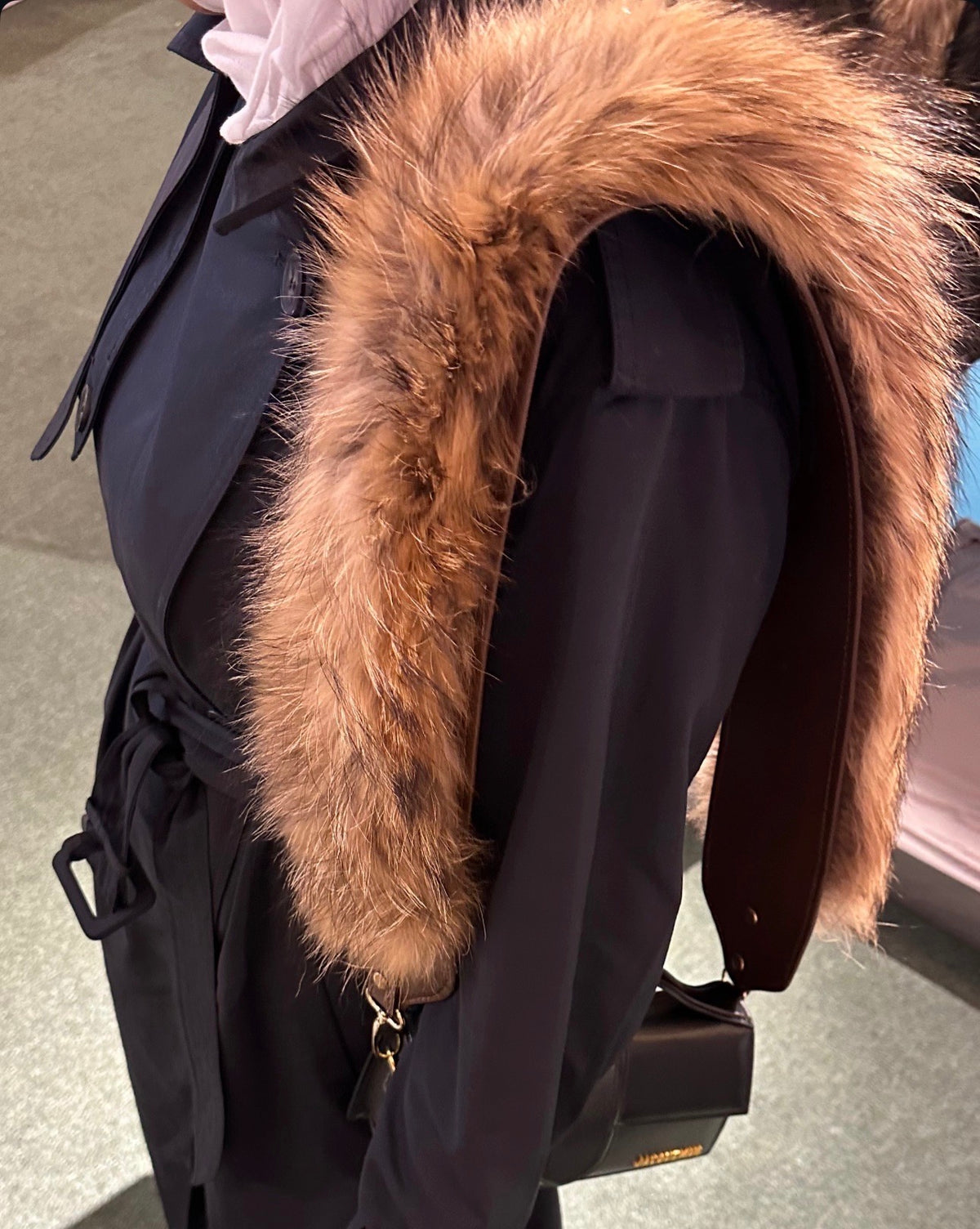 Fur Bag Strap