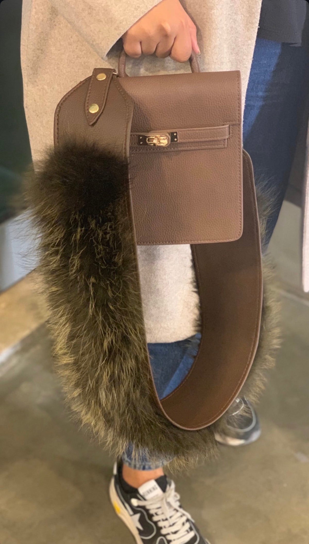 Fur Bag Strap