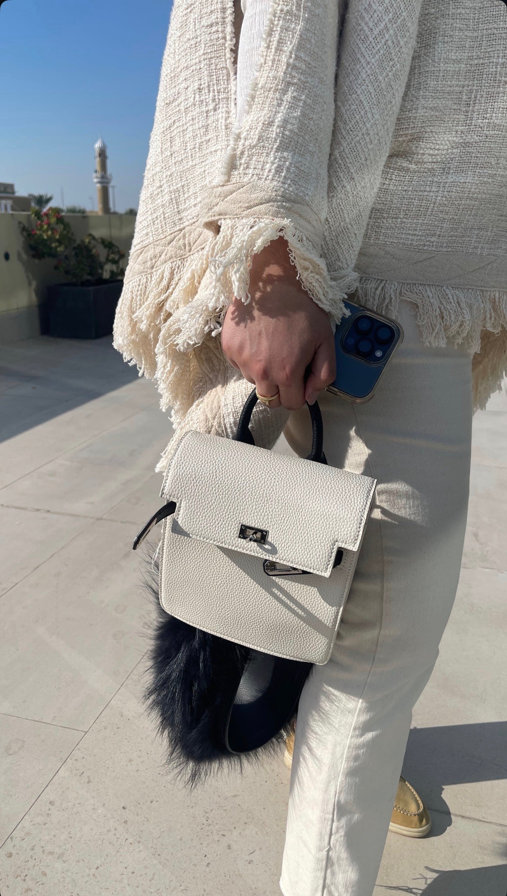 Fur Bag Strap