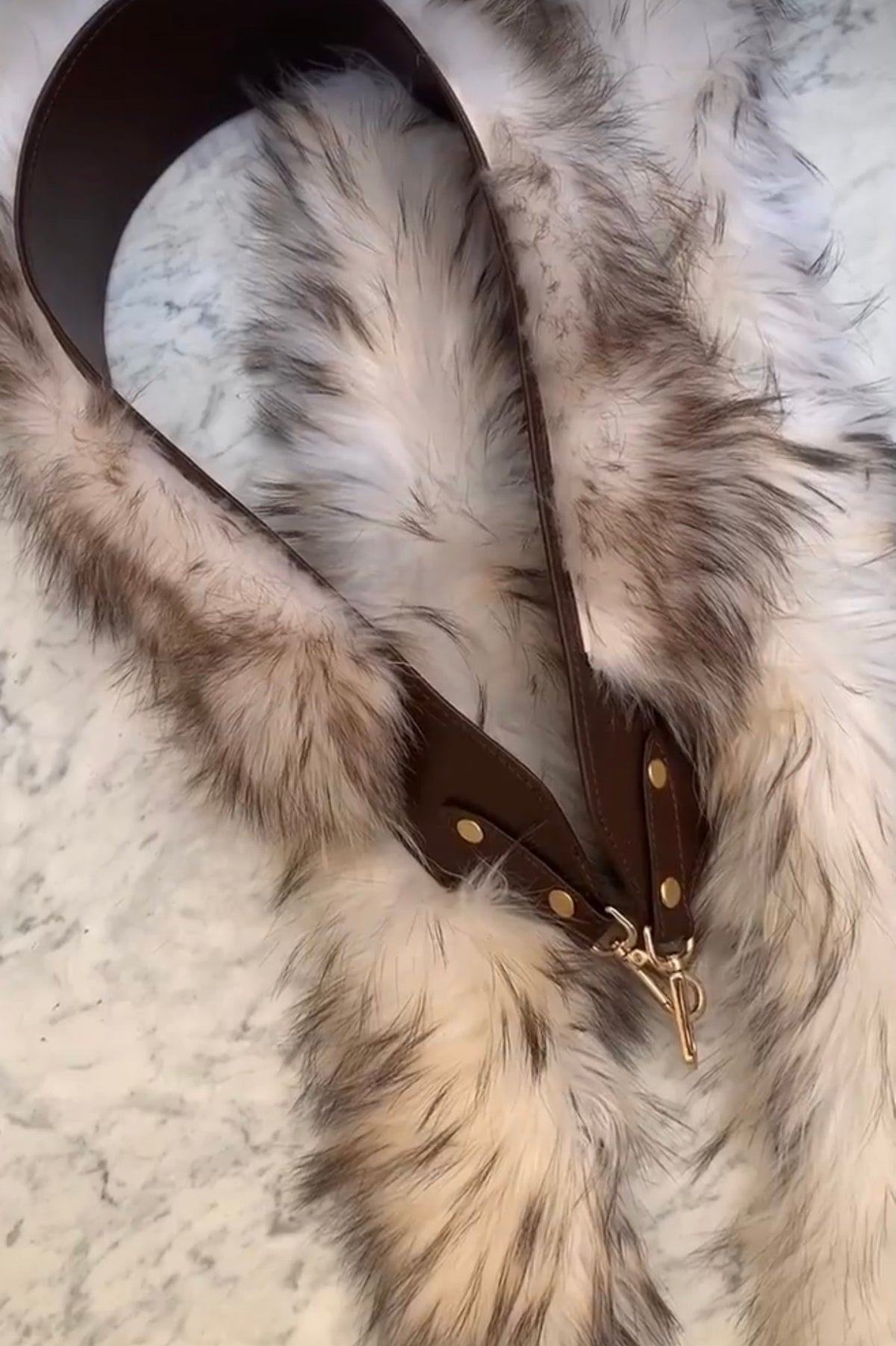 Fur Bag Strap
