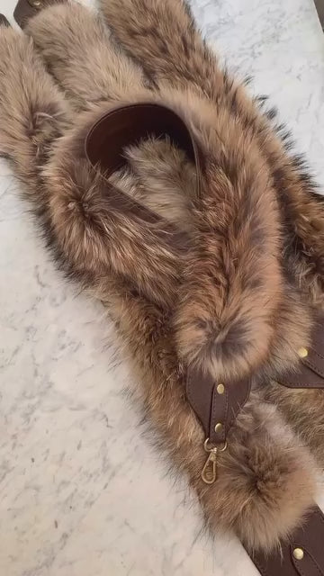 Fur Bag Strap